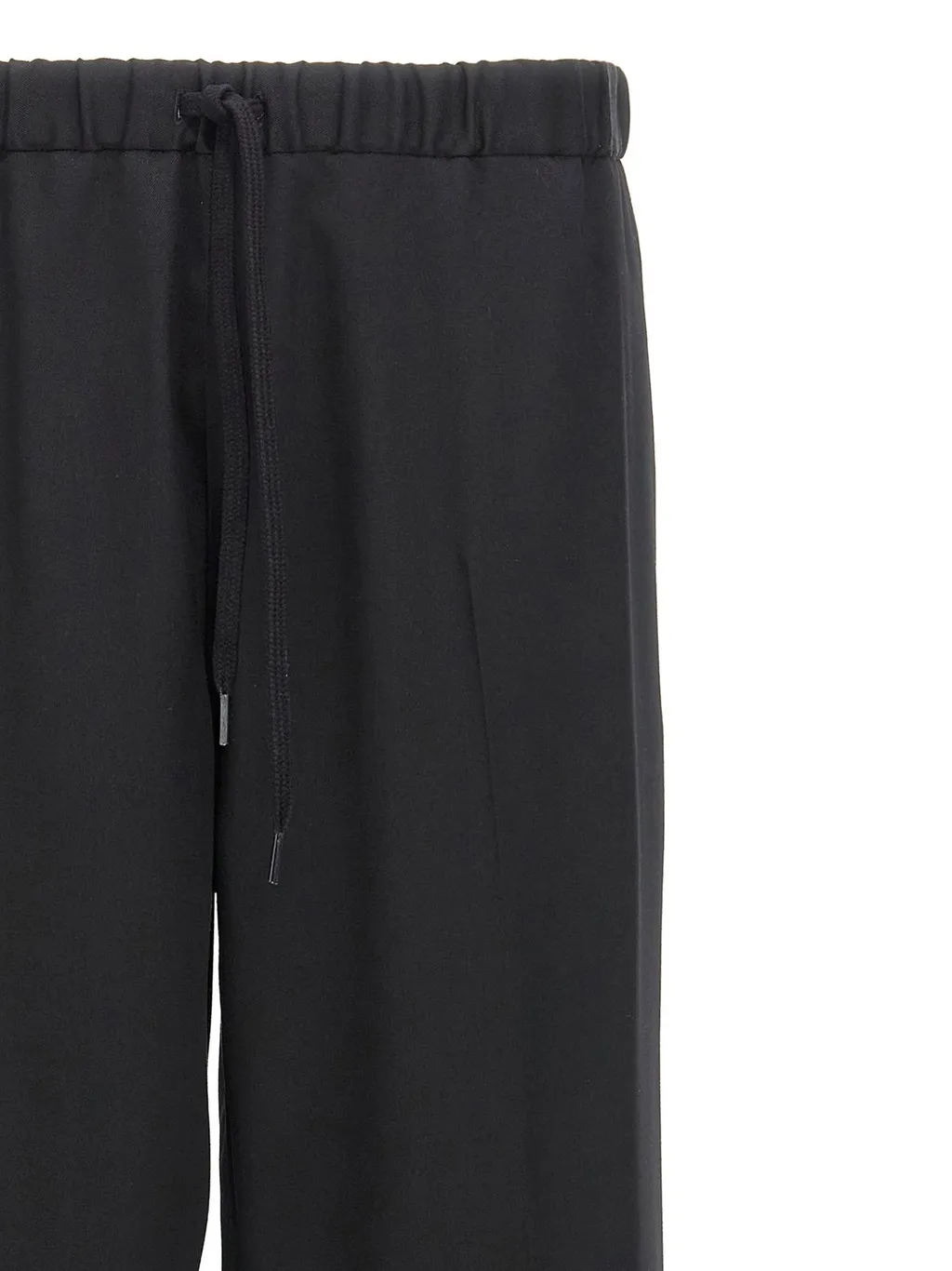 Mm6 Maison Margiela Mid-Rise Drawstring Trousers