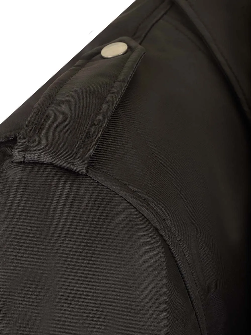 Mm6 Maison Margiela Zip-Up Belted Jacket