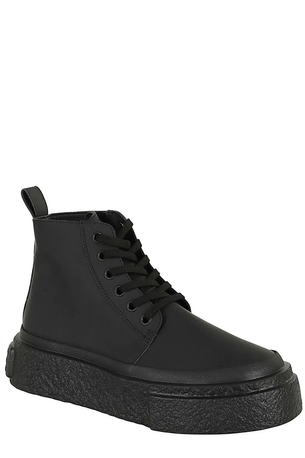 Mm6 Maison Margiela Round Toe Lace-Up Sneakers