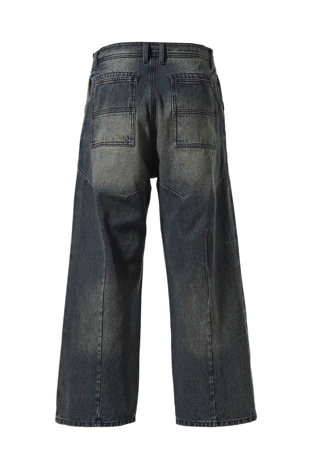 Front Zip Baggy Denim / D.Ind