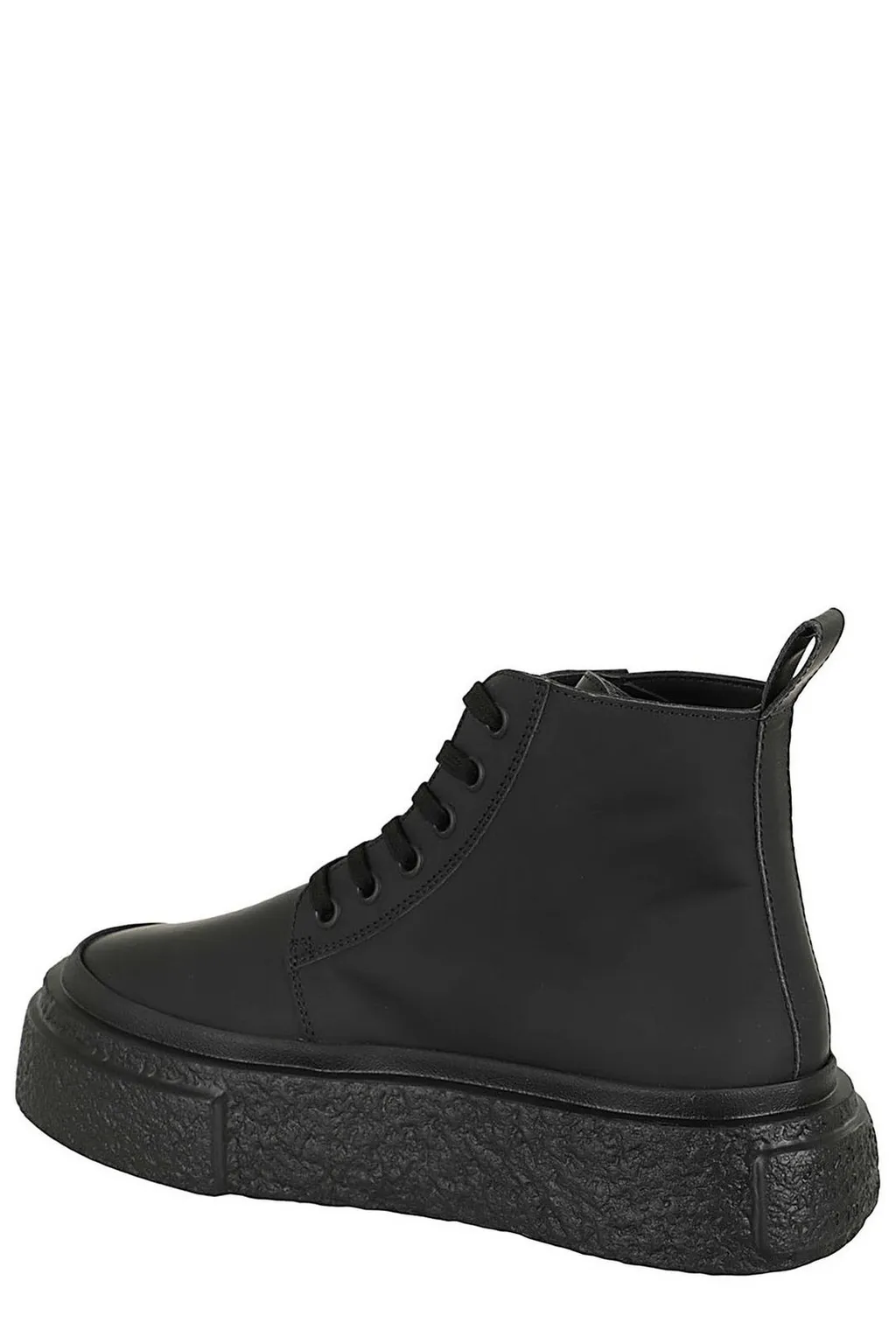 Mm6 Maison Margiela Round Toe Lace-Up Sneakers