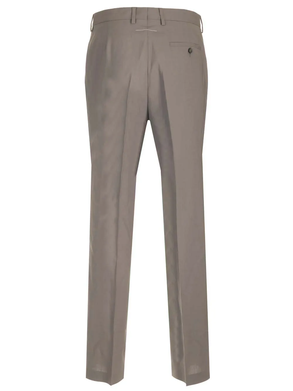 Mm6 Maison Margiela Pressed-Crease Tailored Trousers