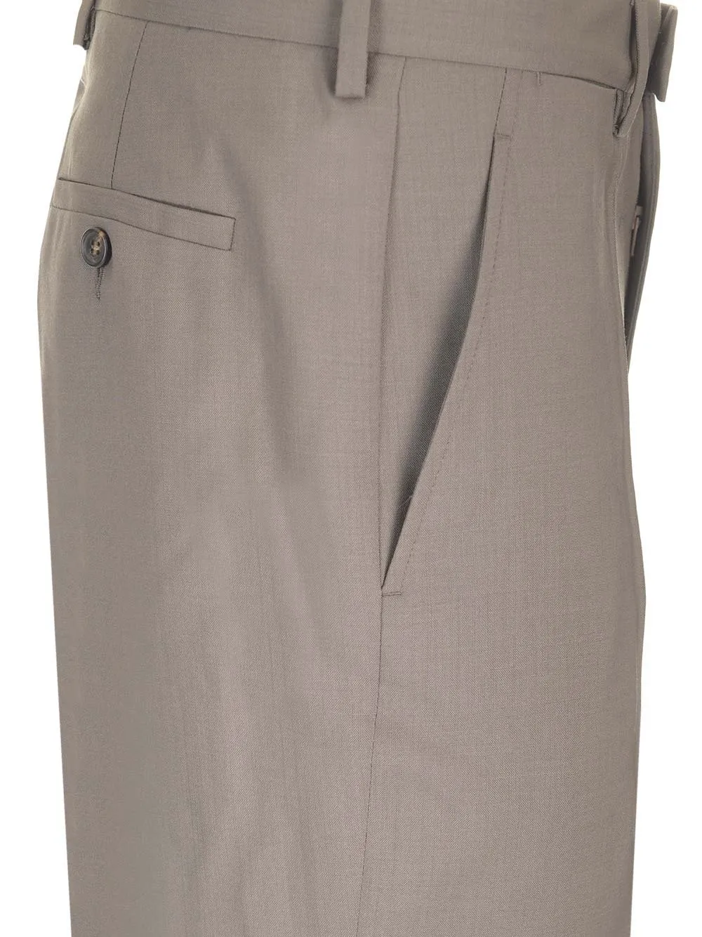 Mm6 Maison Margiela Pressed-Crease Tailored Trousers