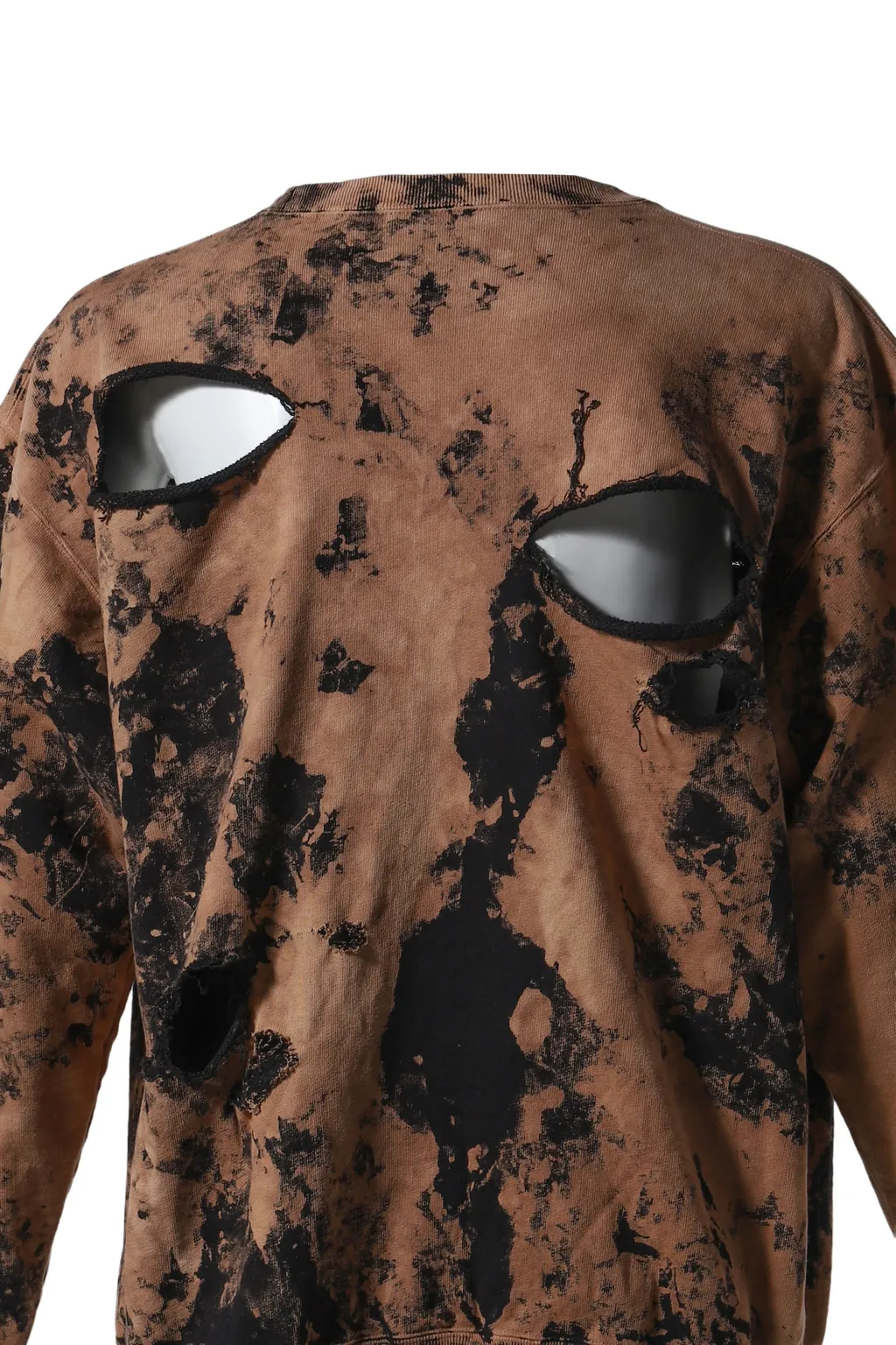 Distressed Crewneck / Sand