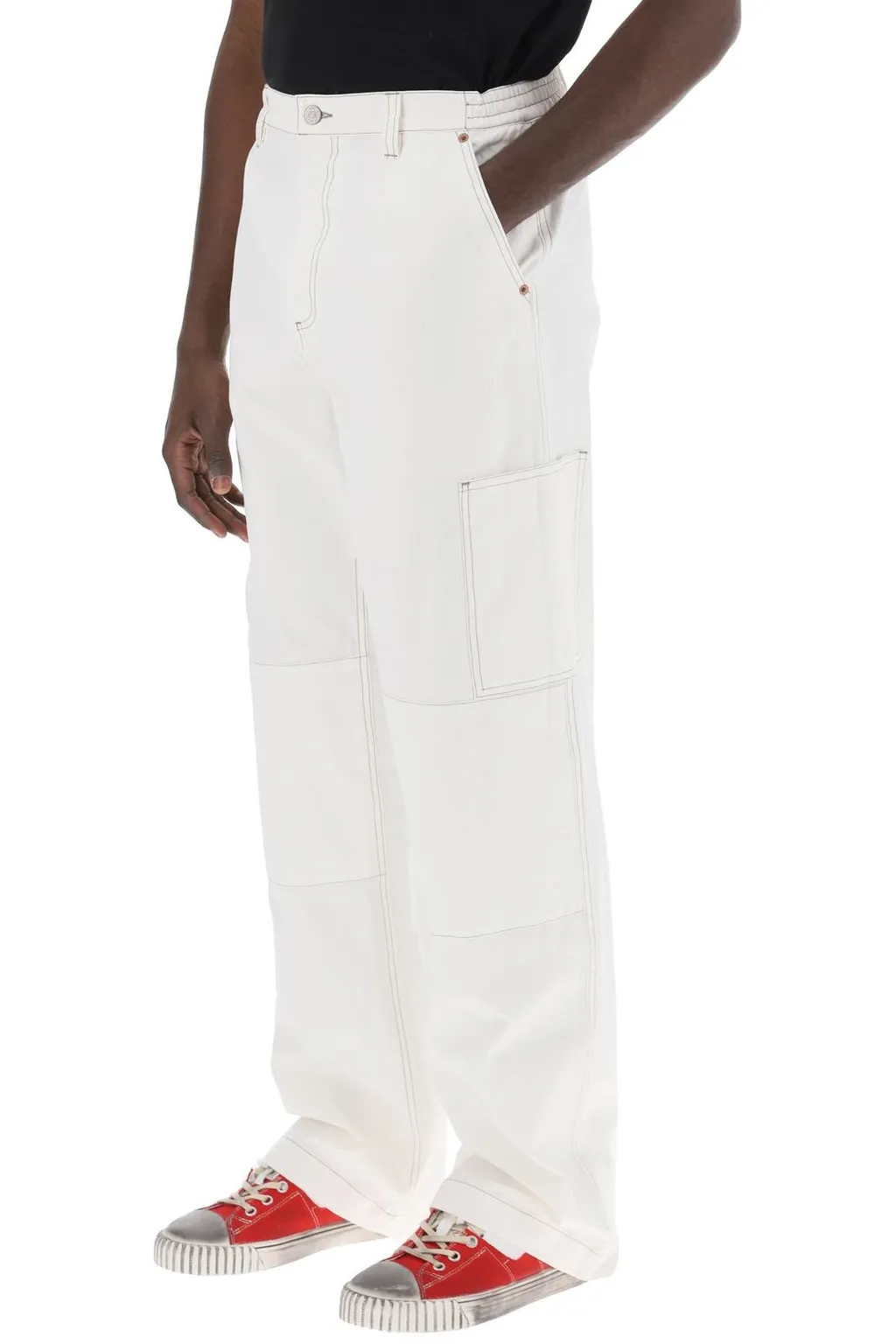 Mm6 Maison Margiela Numeric Signature Trousers