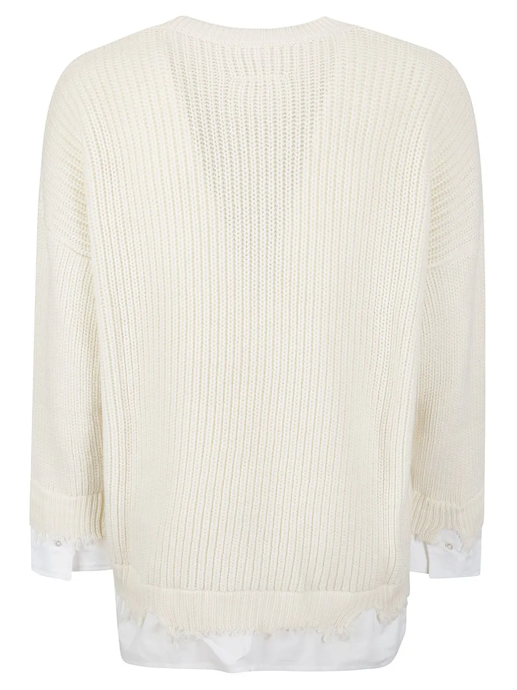 Mm6 Maison Margiela Distressed Knitted Jumper