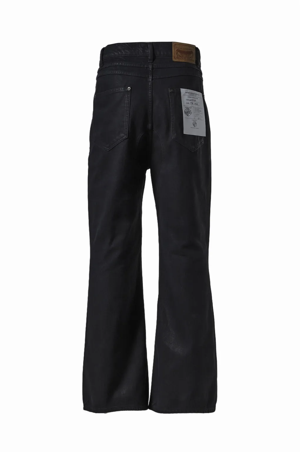 Italy Dull Black Boot Cut / Blk