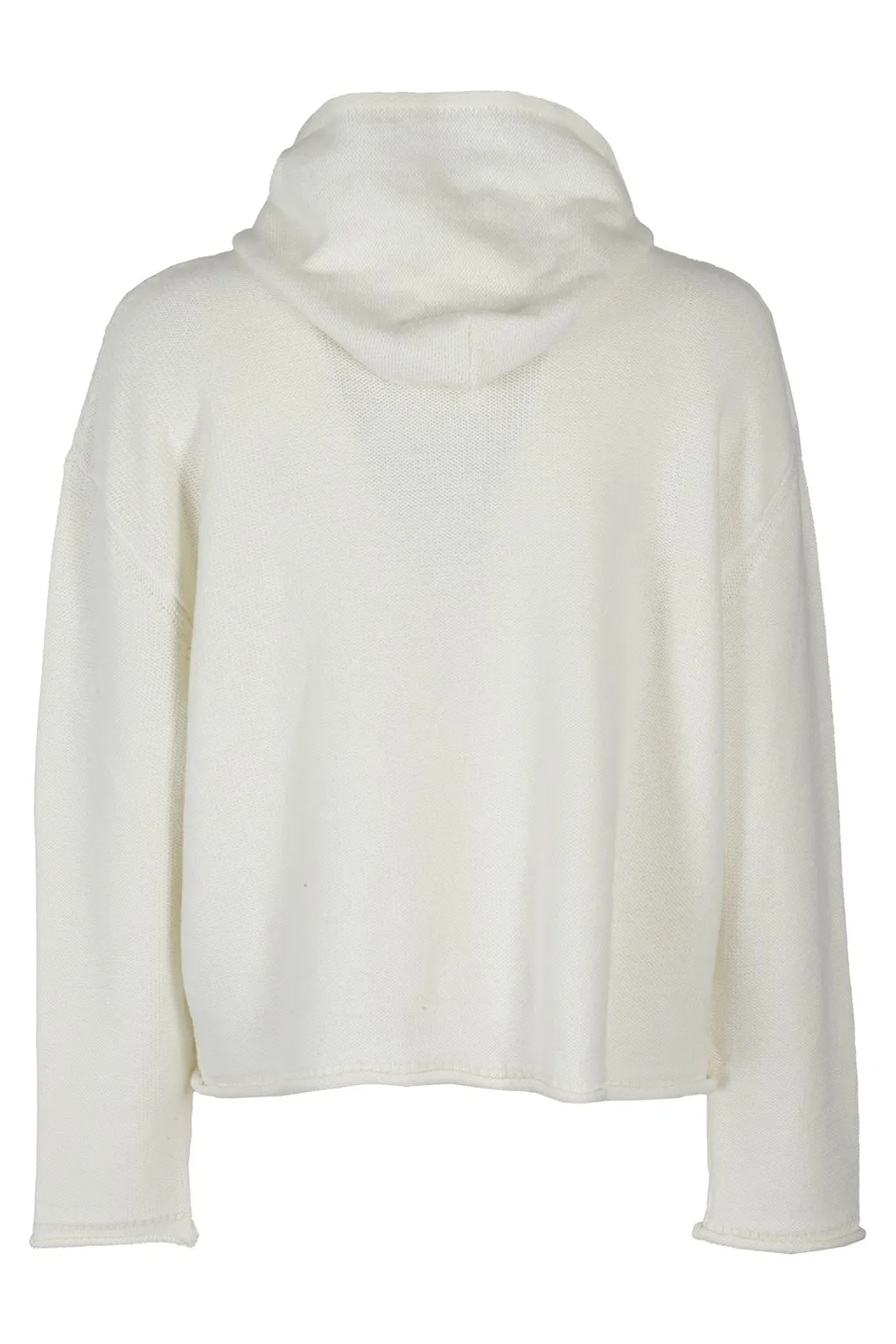 Mm6 Maison Margiela Logo Detailed Textured Hoodie