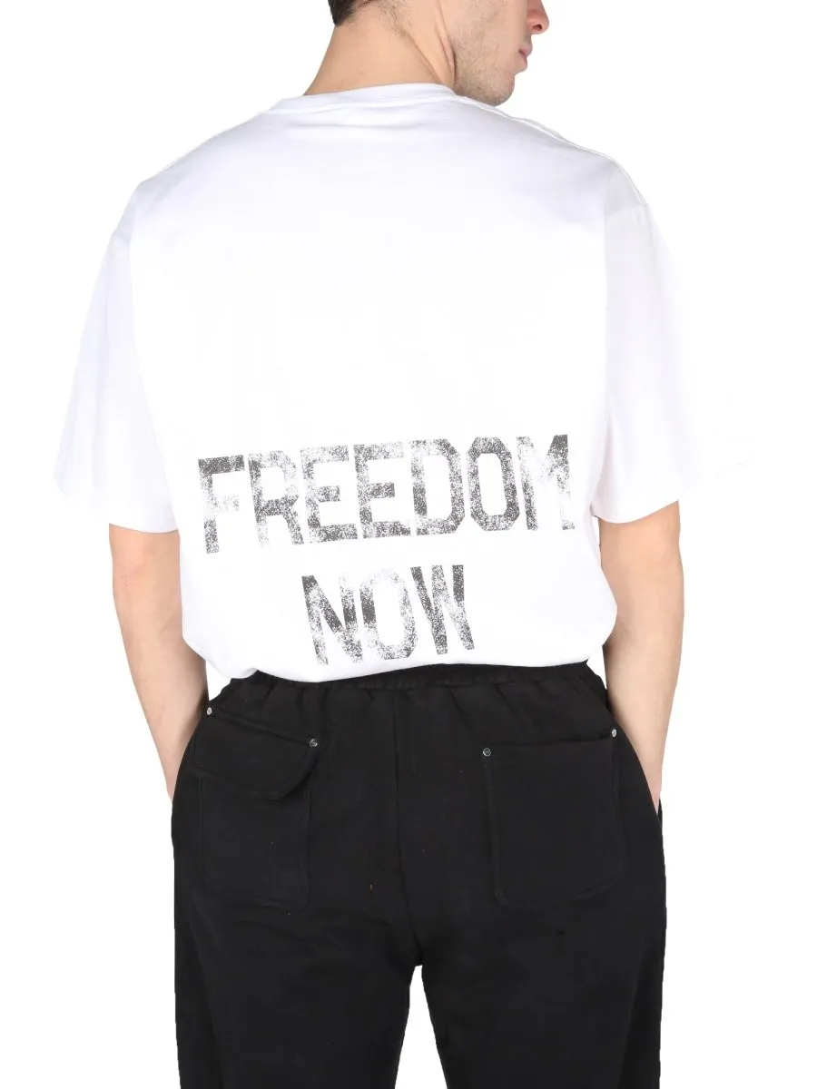 Mouty Logo Print Crewneck T-Shirt