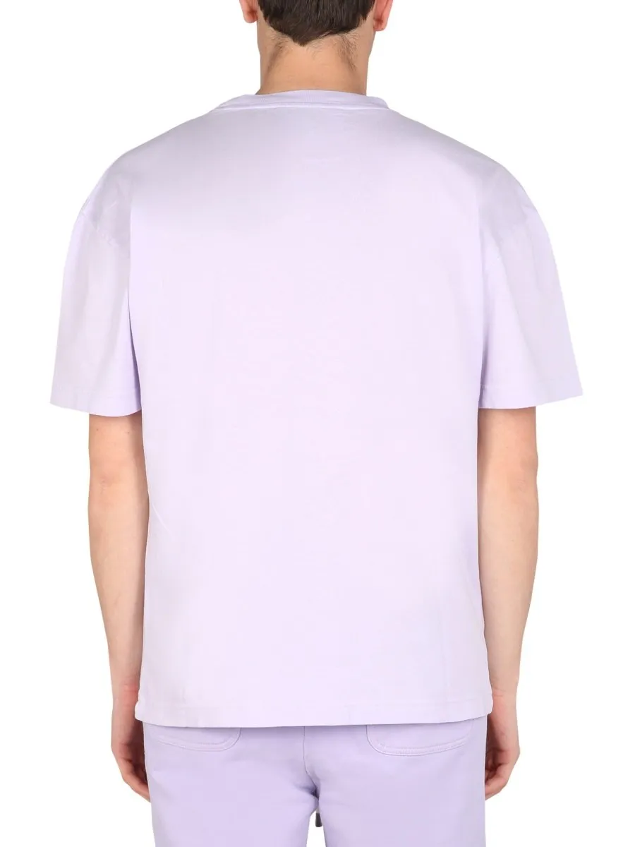 Mouty Logo Print Crewneck T-Shirt