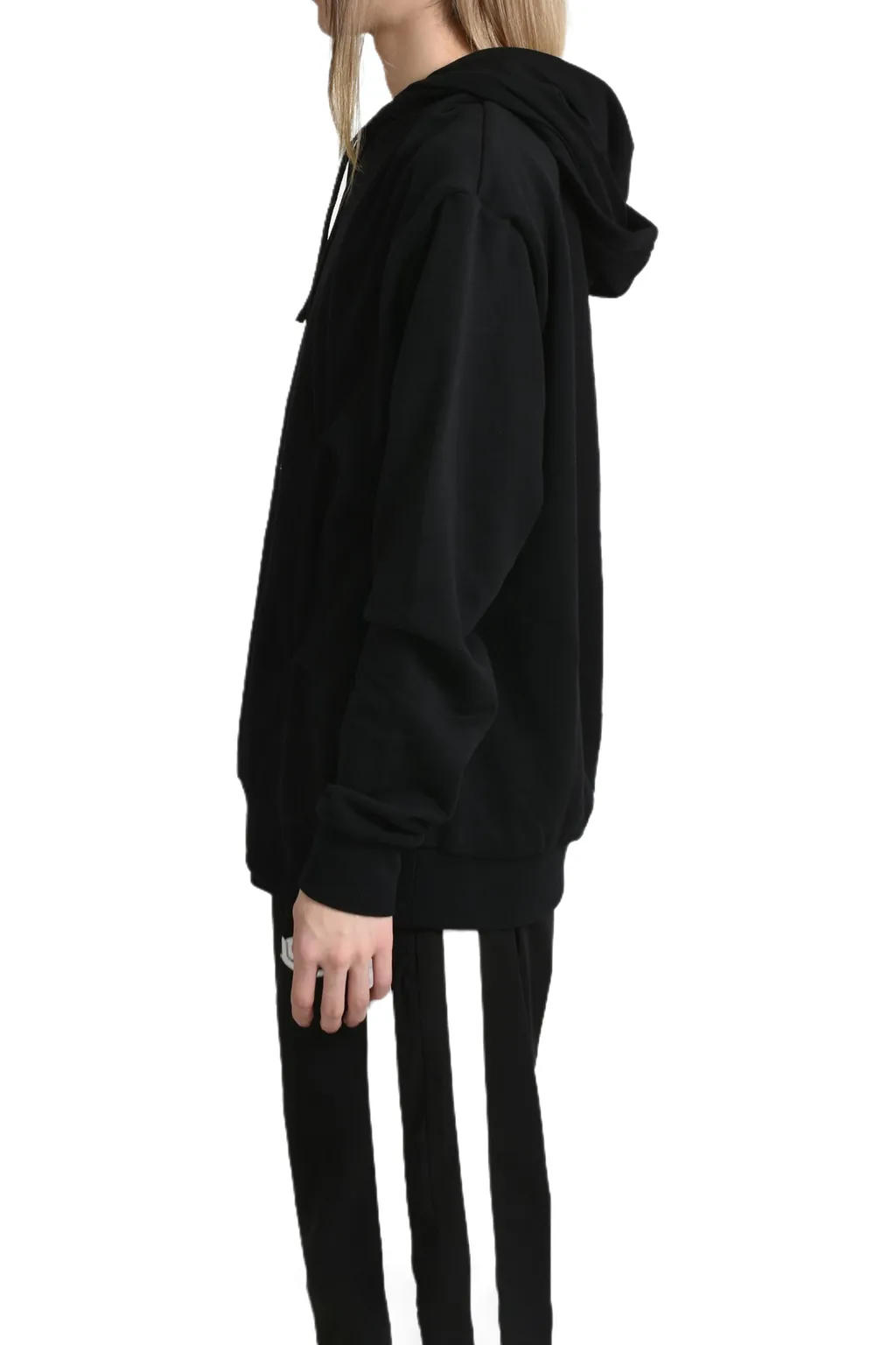 Multi Rivet Hoodie / Black