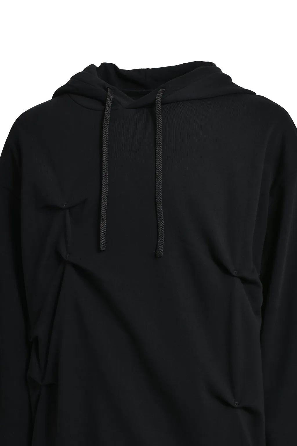 Multi Rivet Hoodie / Black