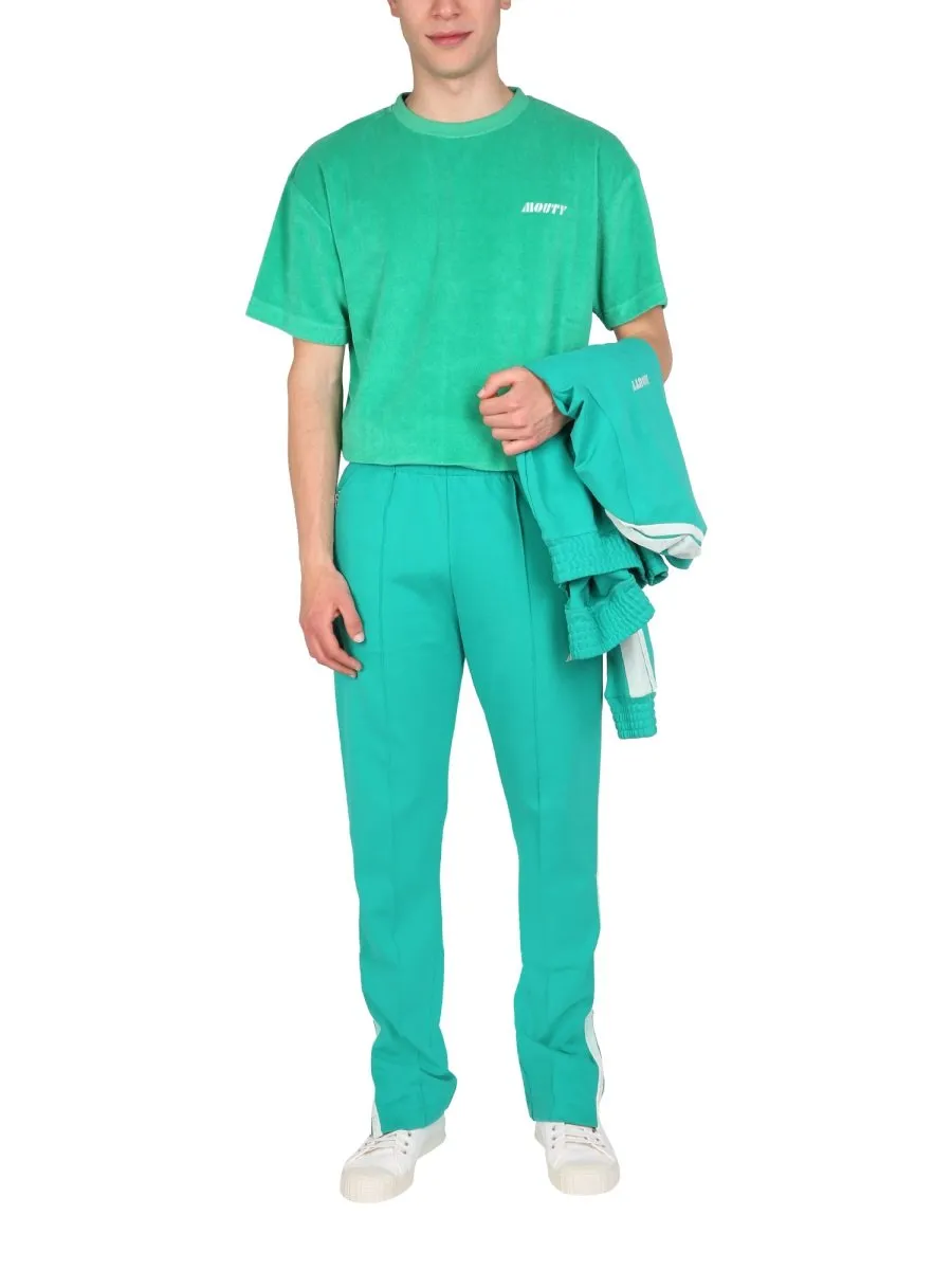Mouty Logo Embroidered Jogging Pants