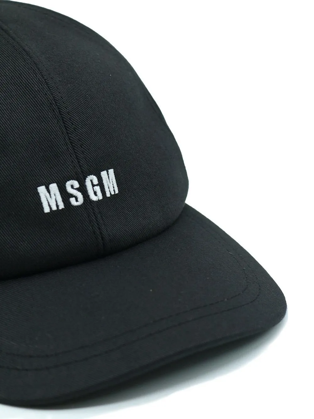 Msgm Logo Embroiderd Cap