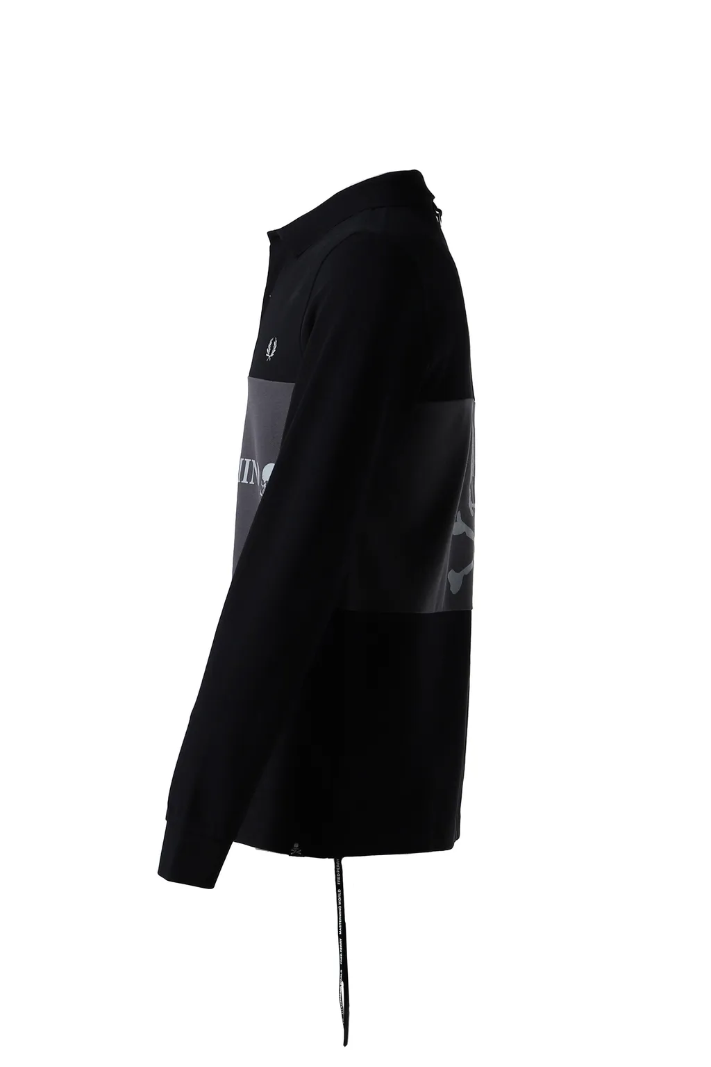 Cut And Sew Polo / Black
