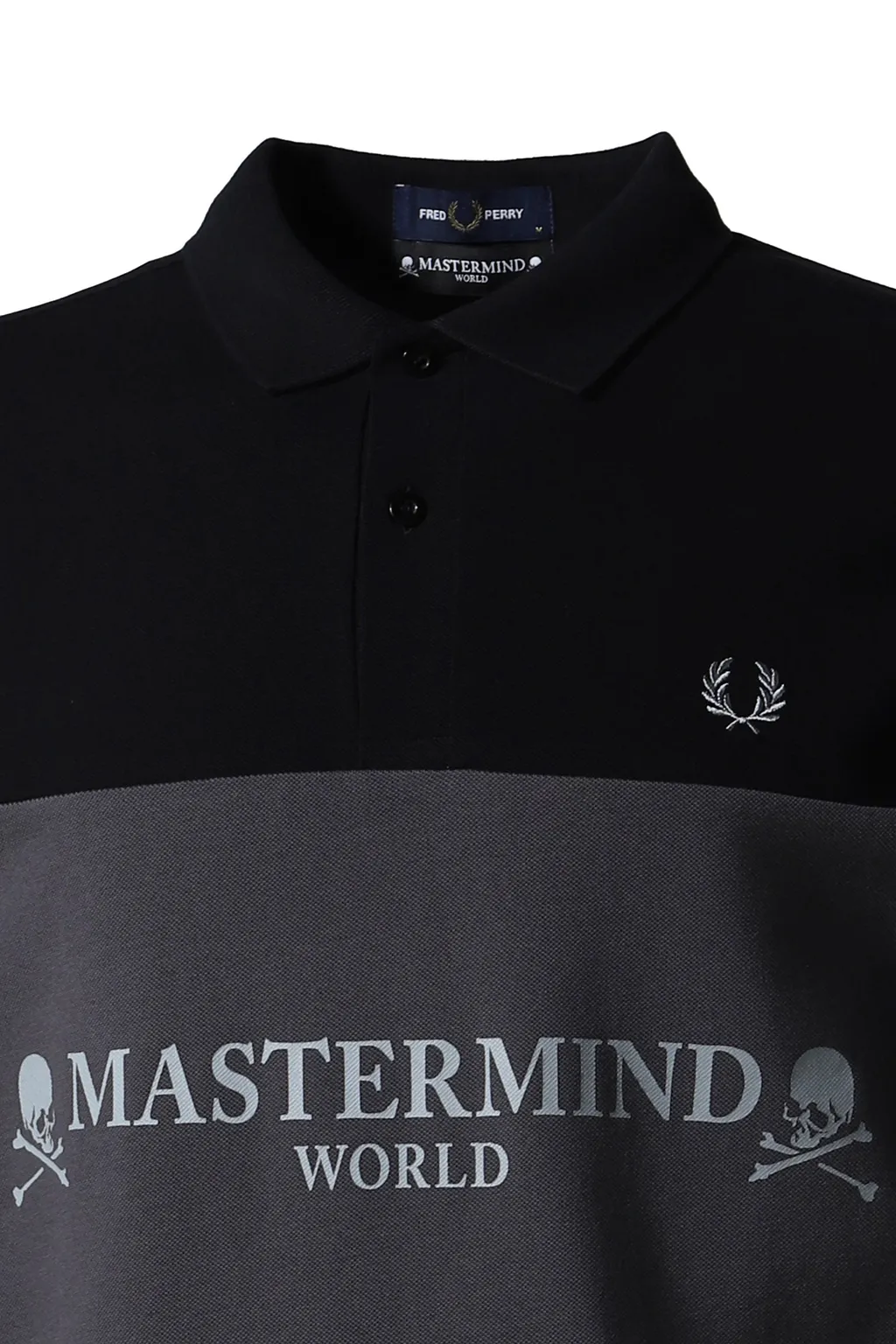 Cut And Sew Polo / Black