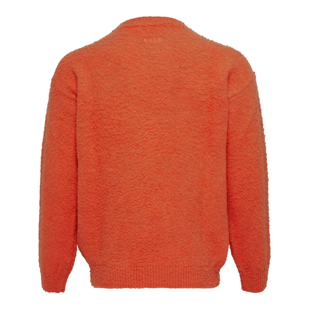Msgm Long Sleeve Crewneck Jumper
