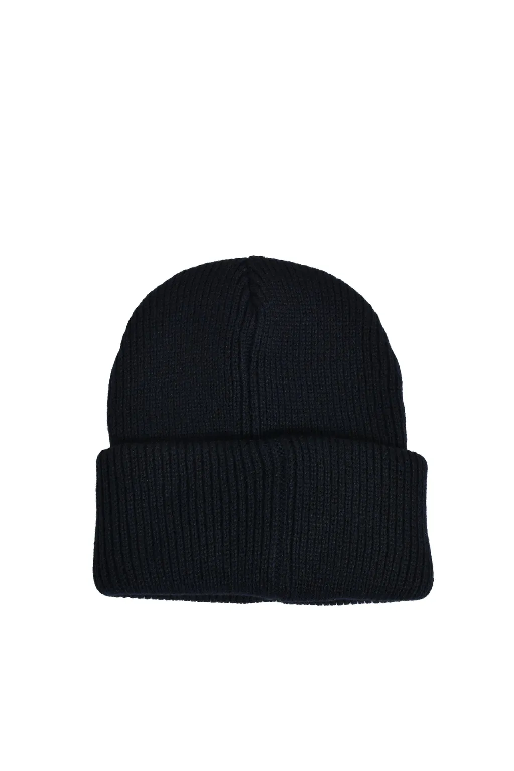 Recycled Wool Knit Cap Black