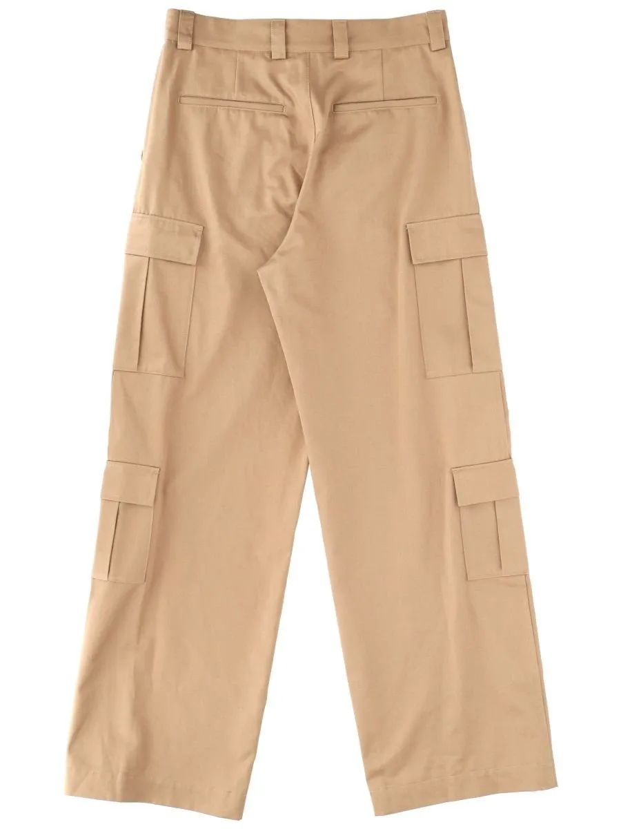 Msgm Straight-Leg Cargo Pants