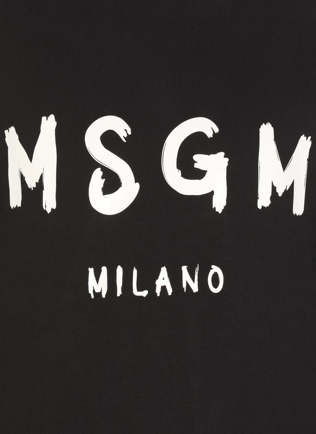 Msgm Logo-Printed Crewneck Sweatshirt
