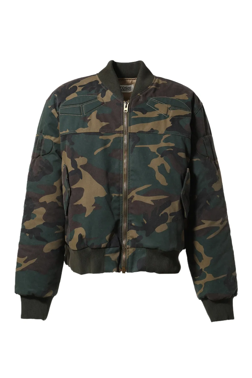 Camo Ma-1 Moto Jacket / Camo