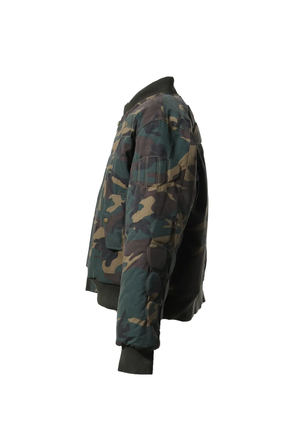 Camo Ma-1 Moto Jacket / Camo