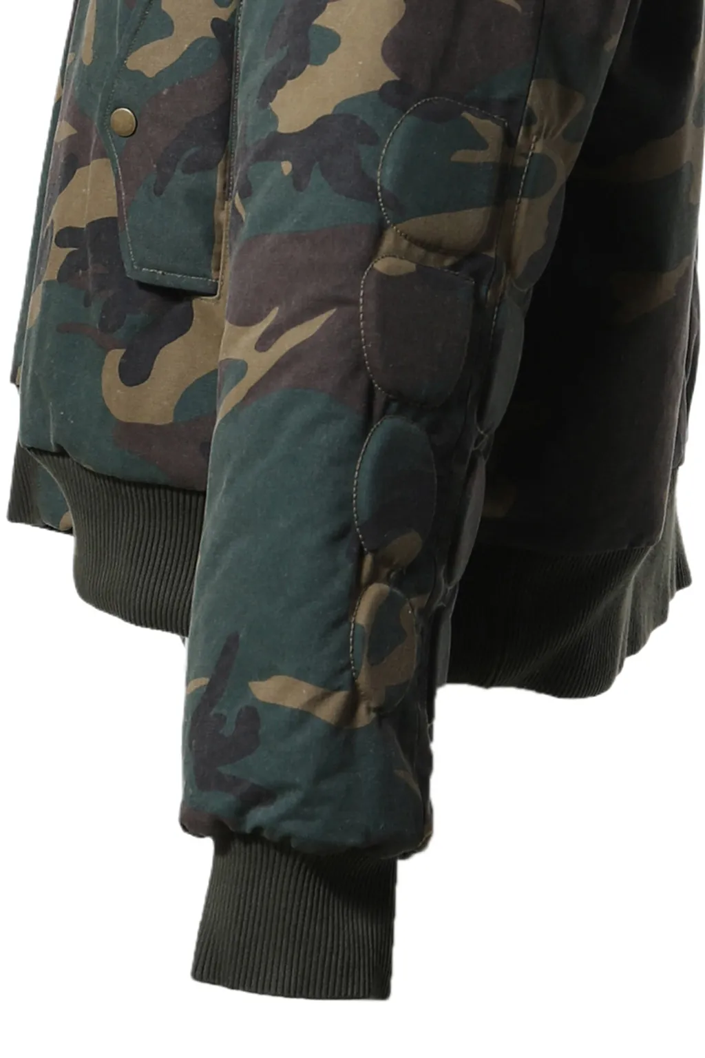 Camo Ma-1 Moto Jacket / Camo