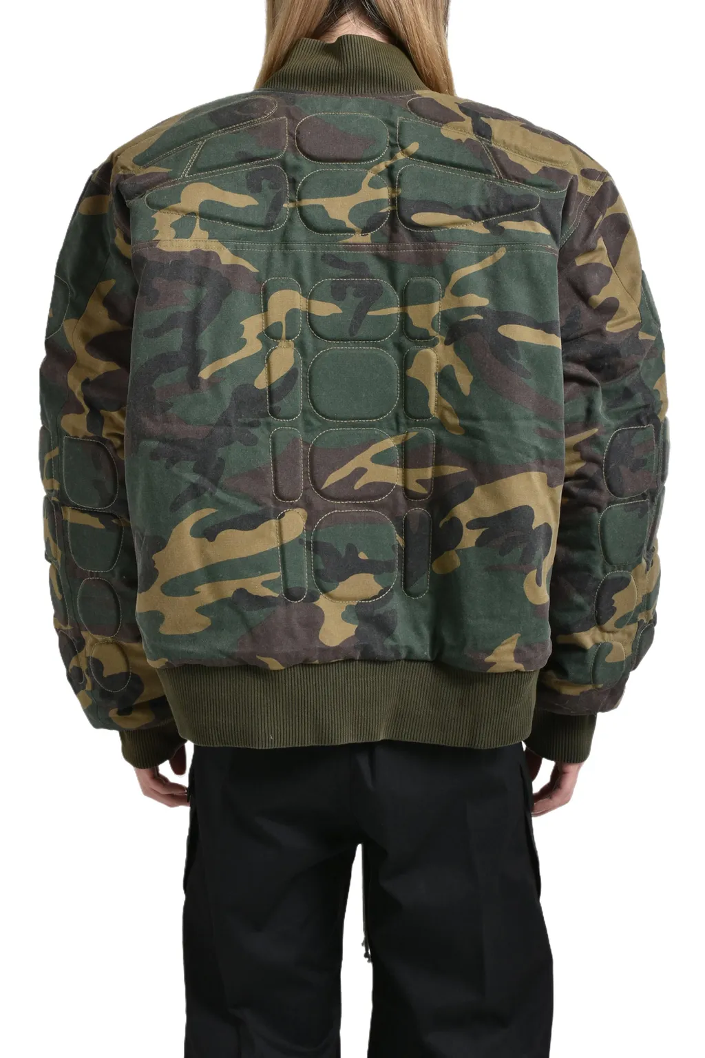 Camo Ma-1 Moto Jacket / Camo