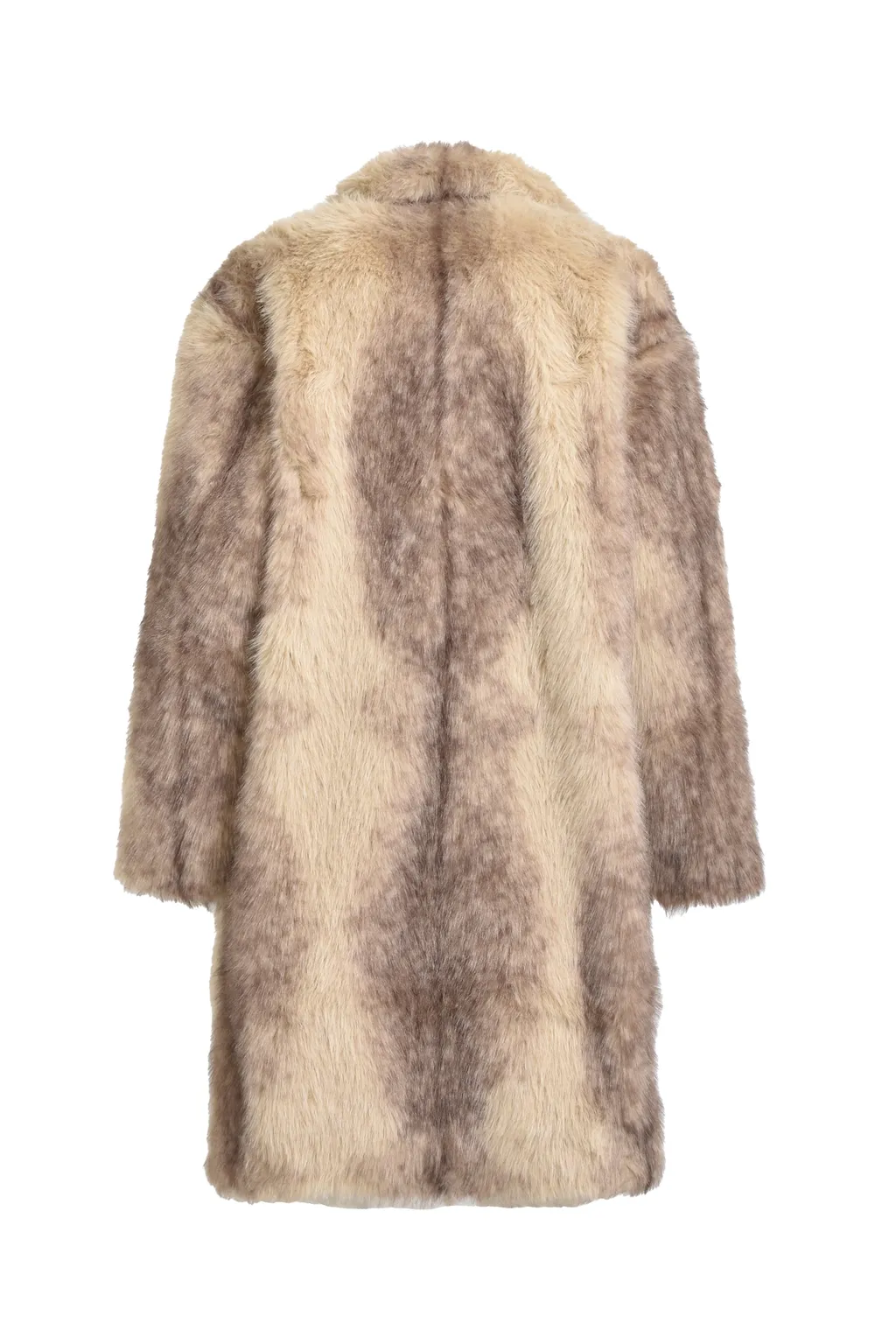 Faux Fur Coat / Bei