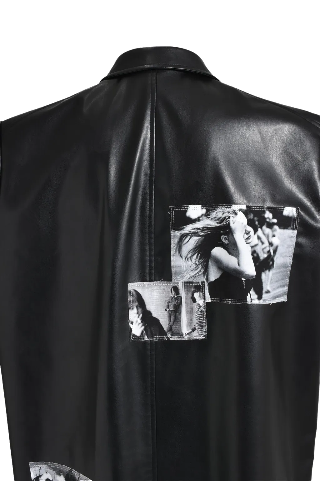 Sleeveless Doctor Jacket. / Blk