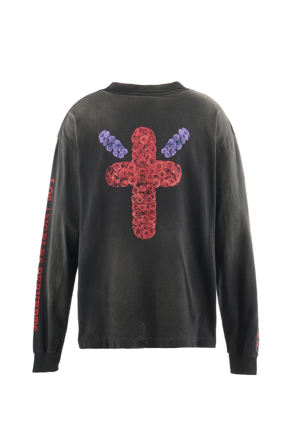Br_Ls Tee/Born Saint / Black