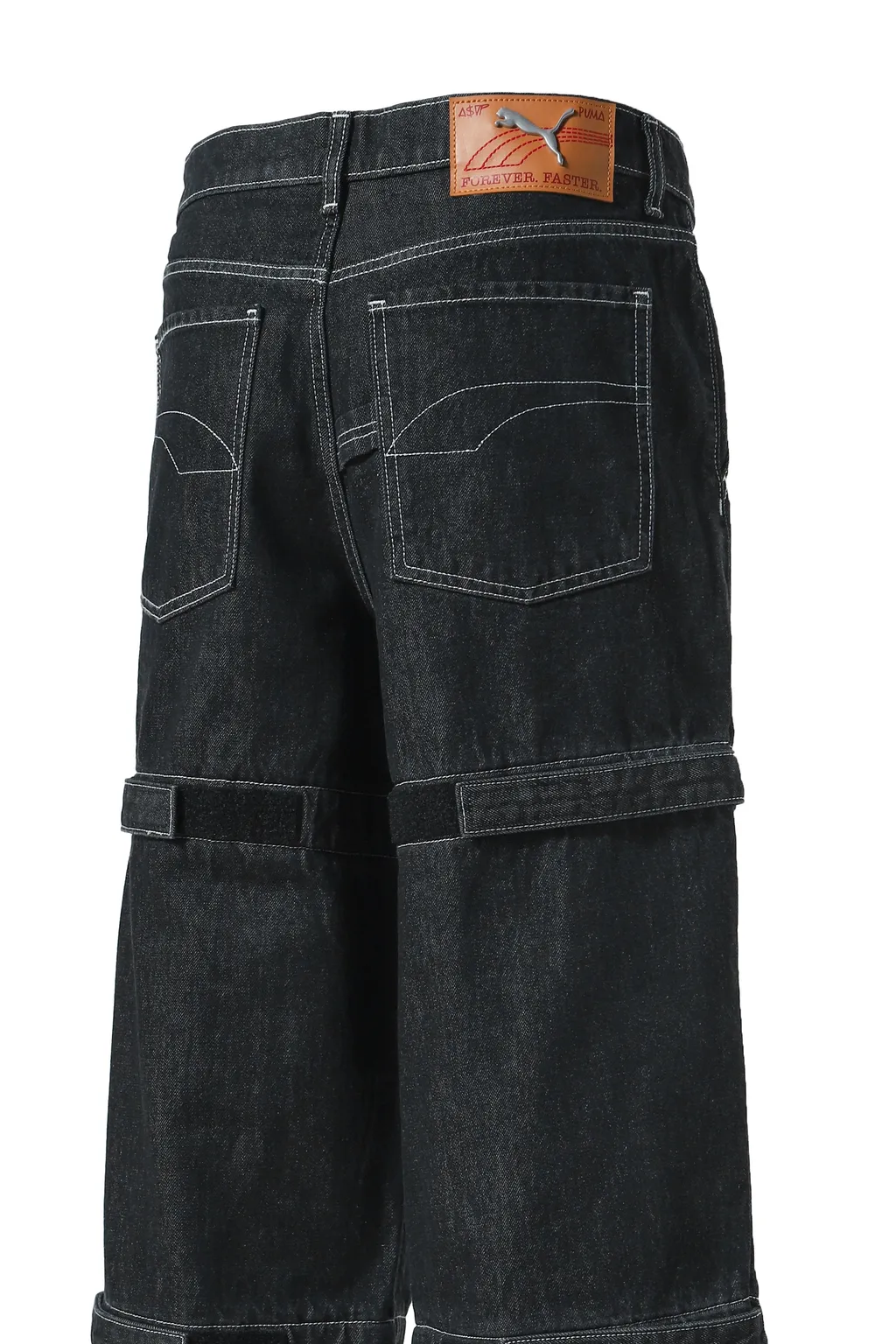 Puma X Asap Knee Pad Pants / 01 Puma Blk-De