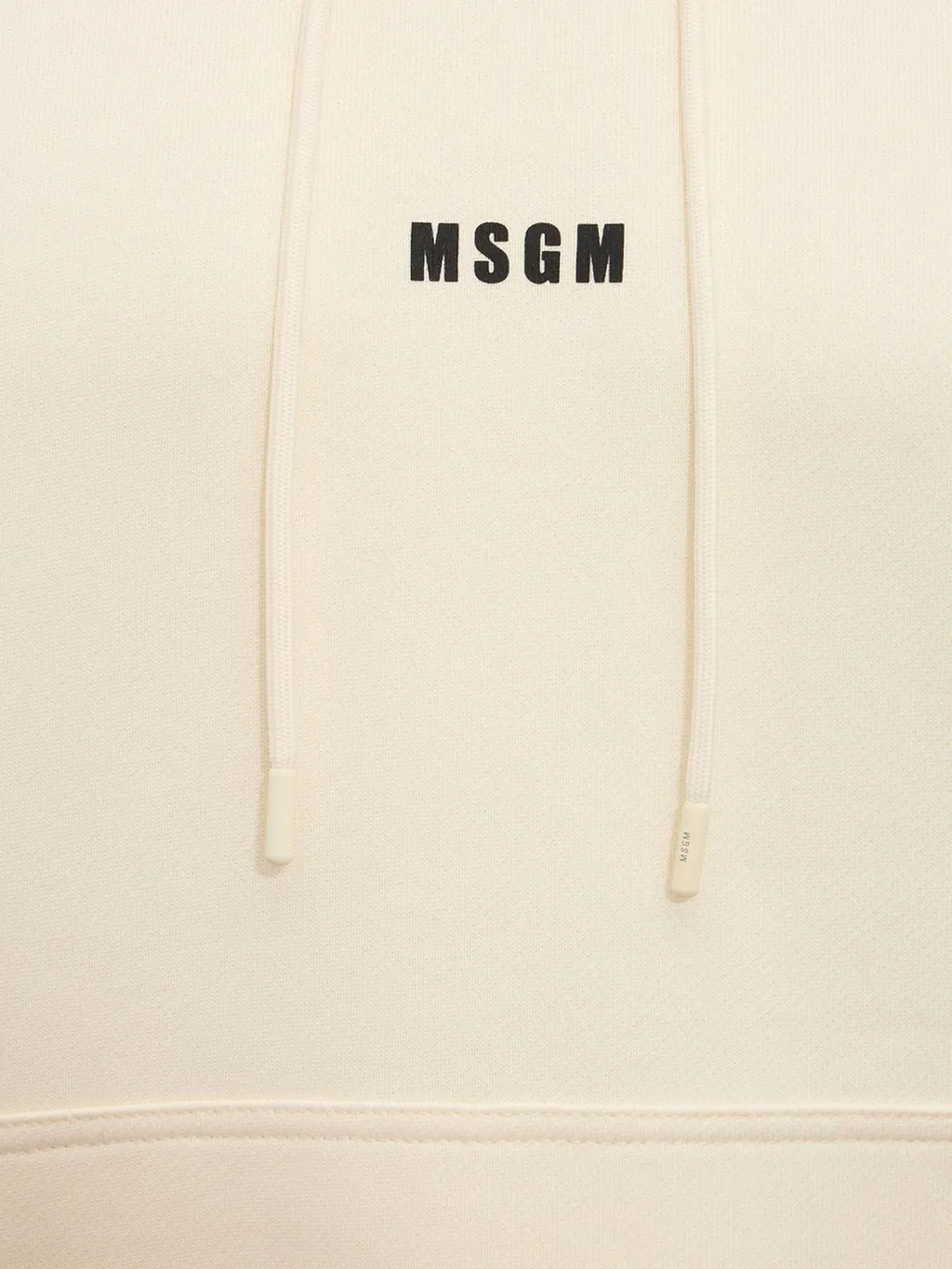 Msgm Logo Printed Hoodie