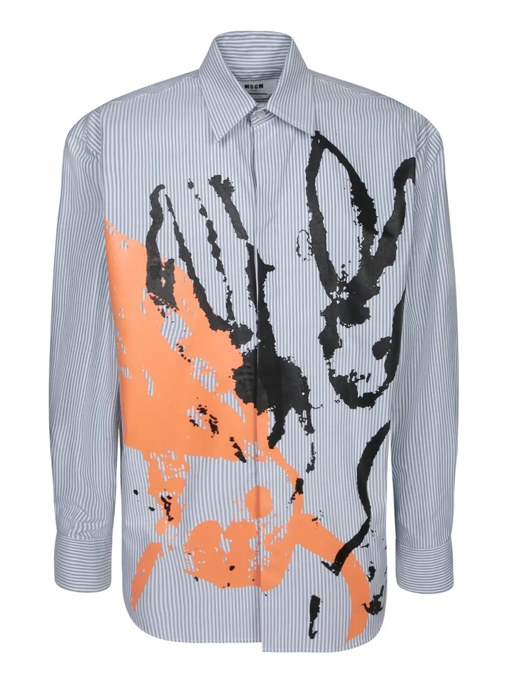 Msgm Striped Shirt