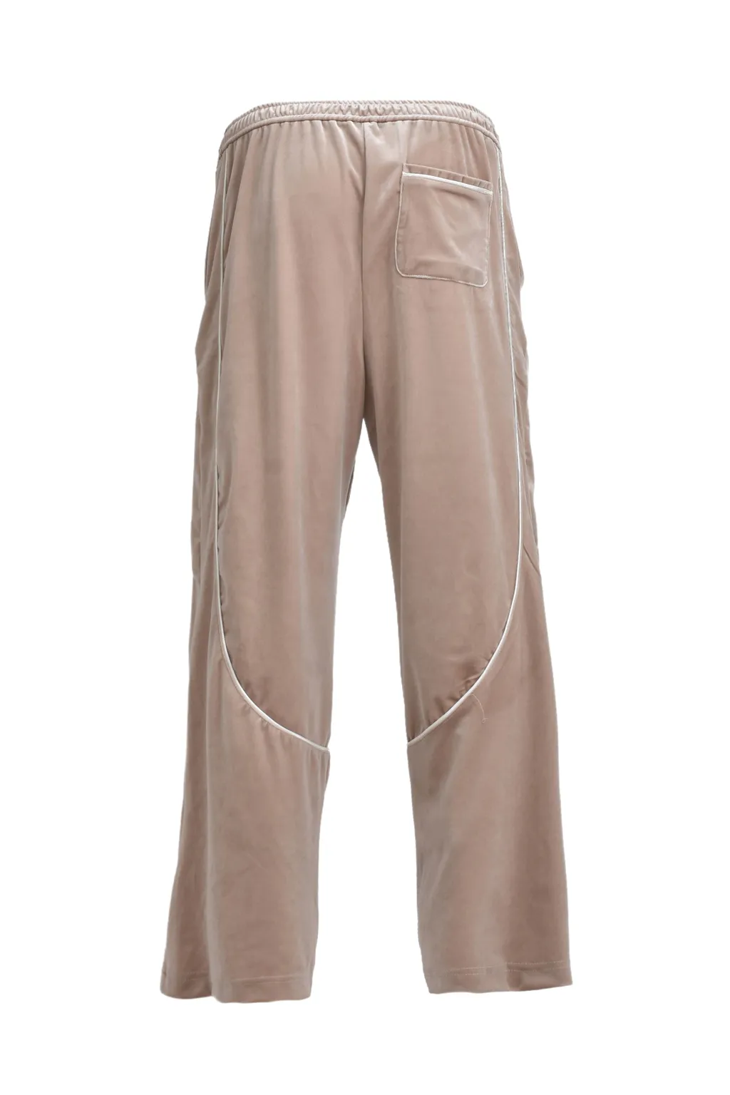 Script Logo Piping Velor Track Pants / Bei