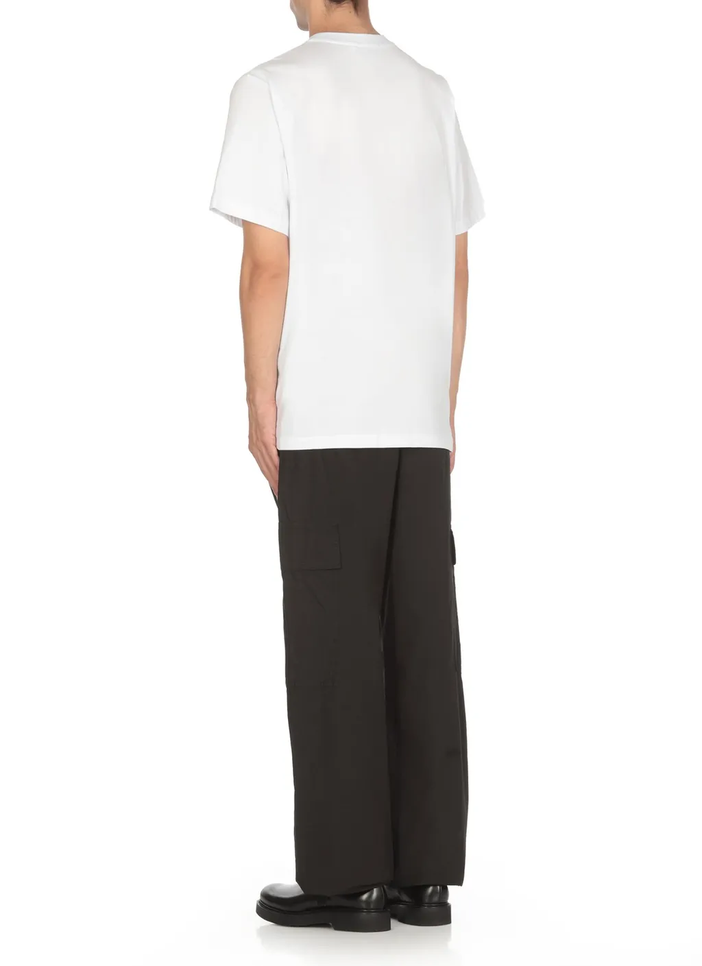 Msgm Logo Printed Crewneck T-Shirt