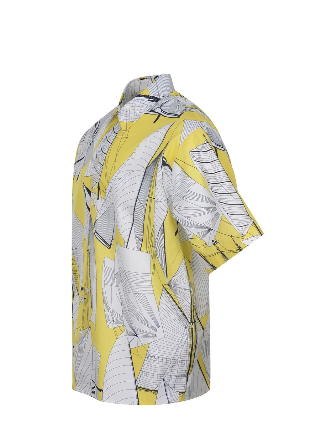 Msgm Graphic Printed Short Sleeved Shirt