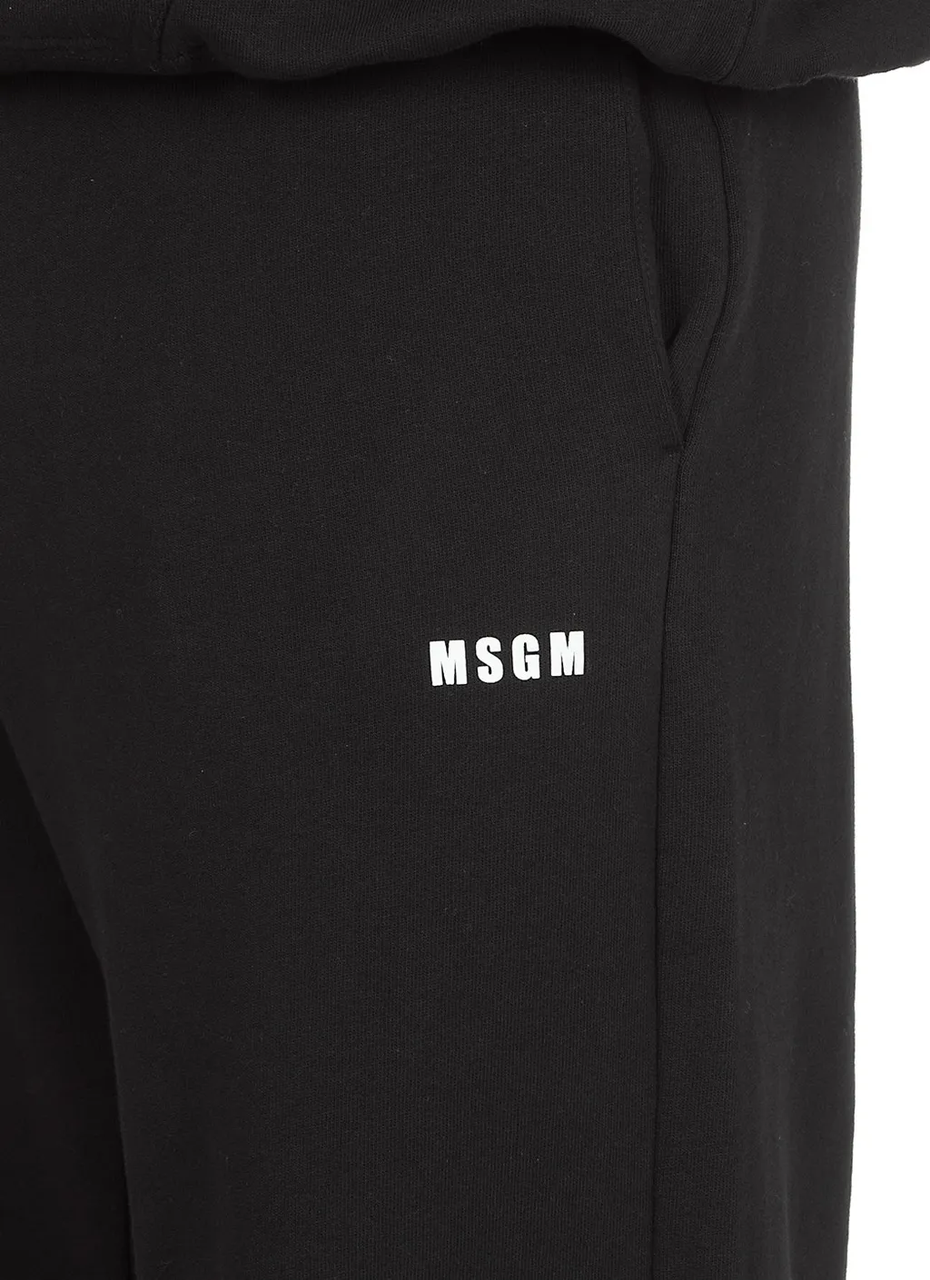 Msgm Logo Printed Track Pants
