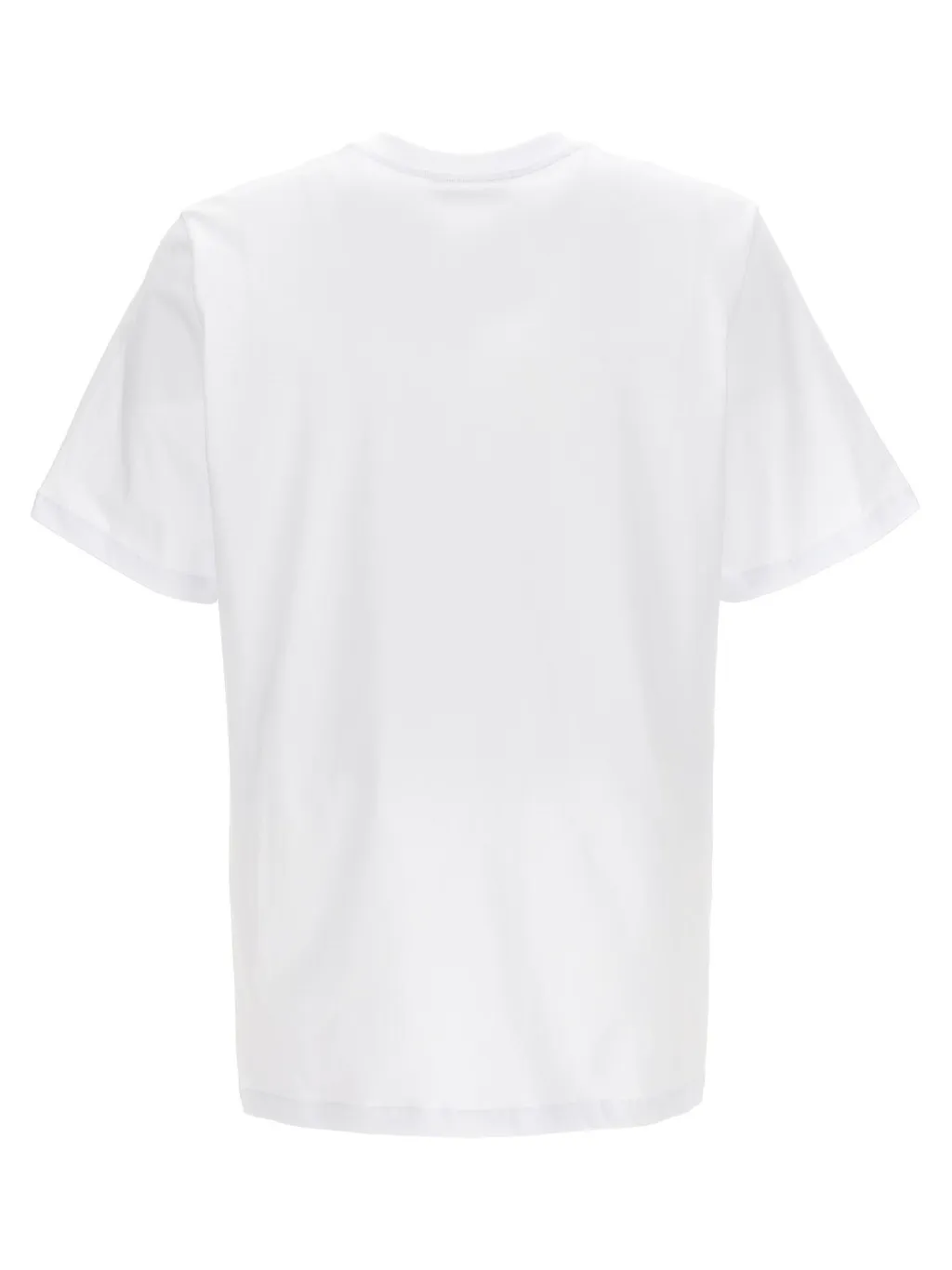 Msgm Logo Printed Crewneck T-Shirt