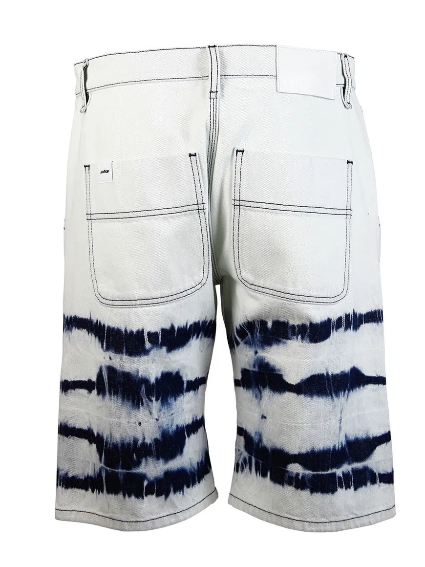Msgm Abstract Printed Knee-Length Shorts
