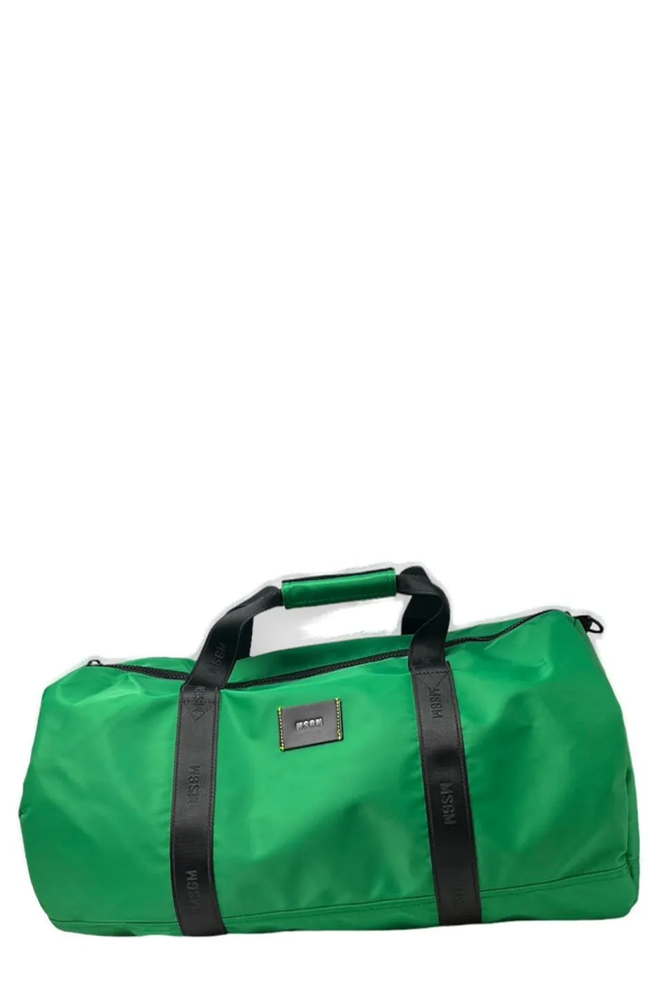 Msgm Logo Patch Duffel Bag