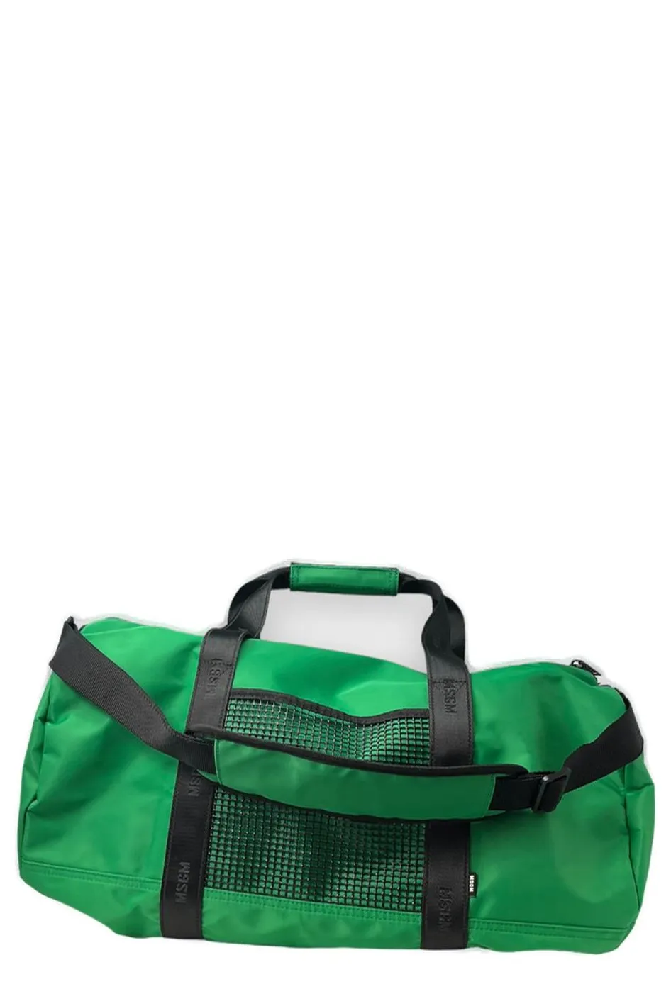 Msgm Logo Patch Duffel Bag