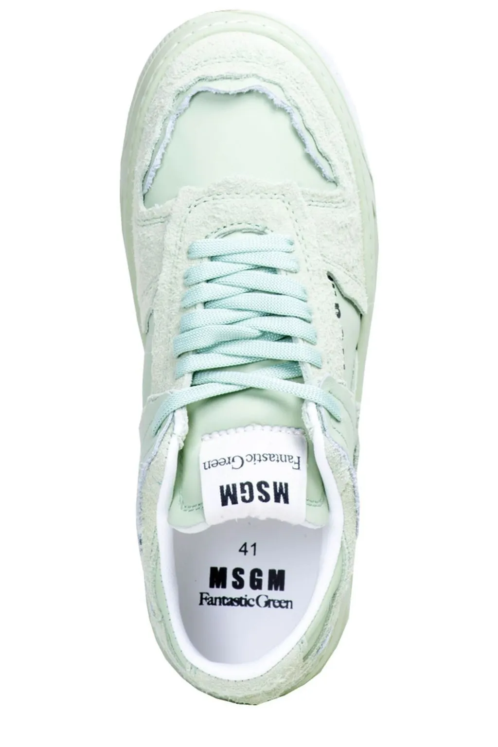 Msgm Lace-Up Sneakers