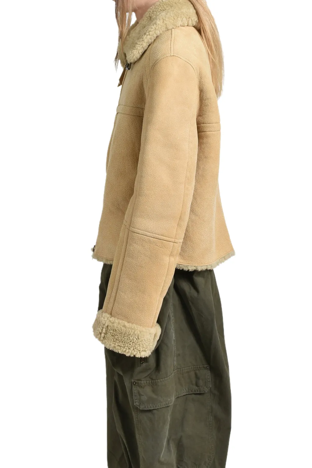 01 Shearling Jacket / Camel