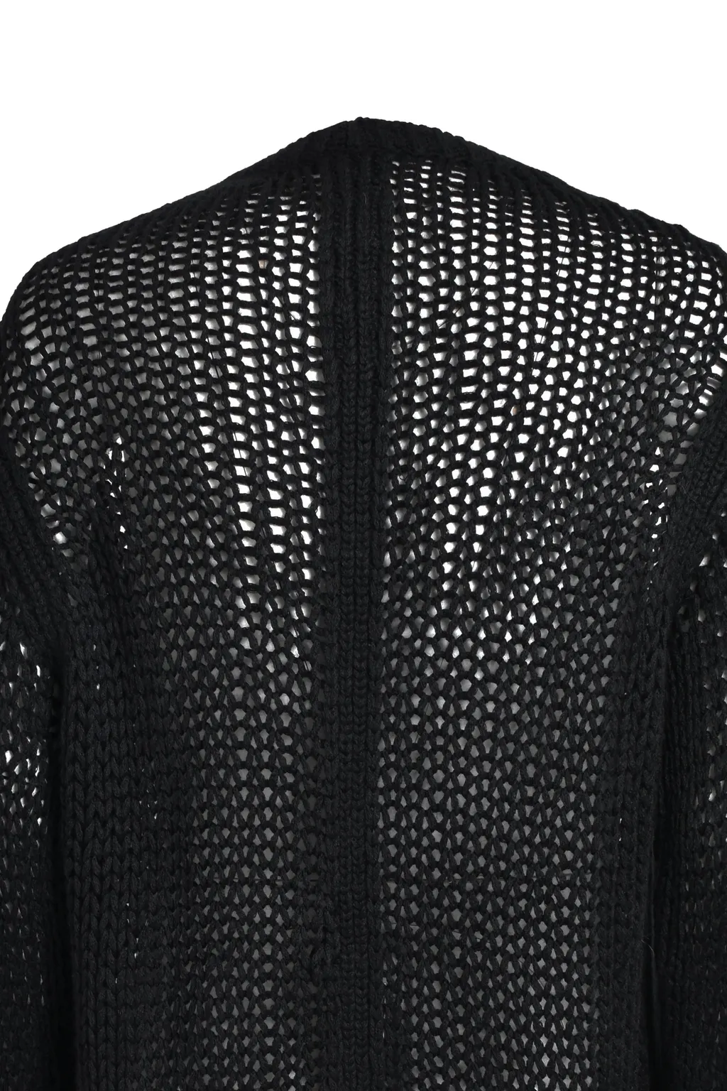 Oversized Ls Round Neck / Black