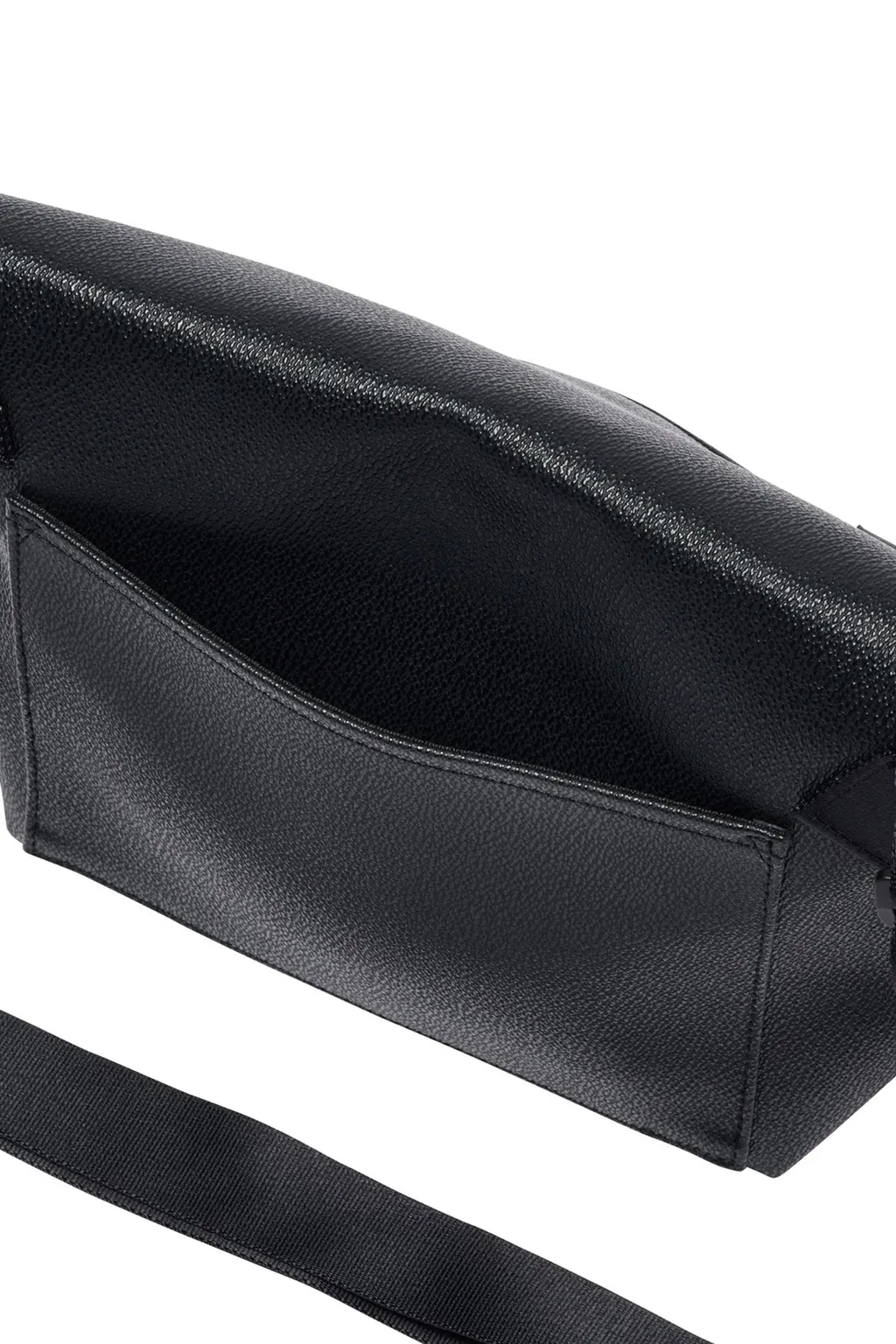 Flap Shoulder Bag / Black