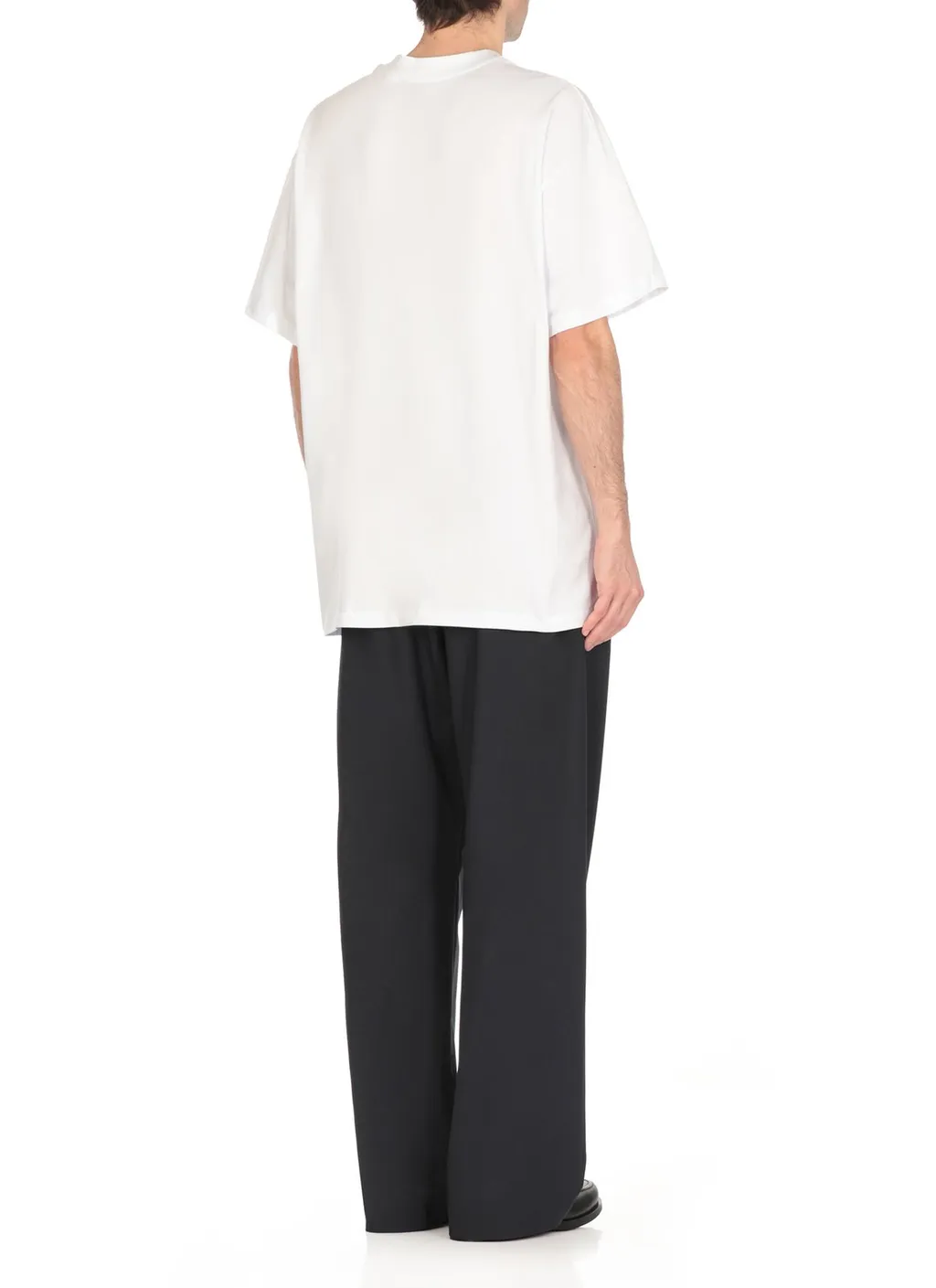 Msgm Logo-Printed Crewneck T-Shirt