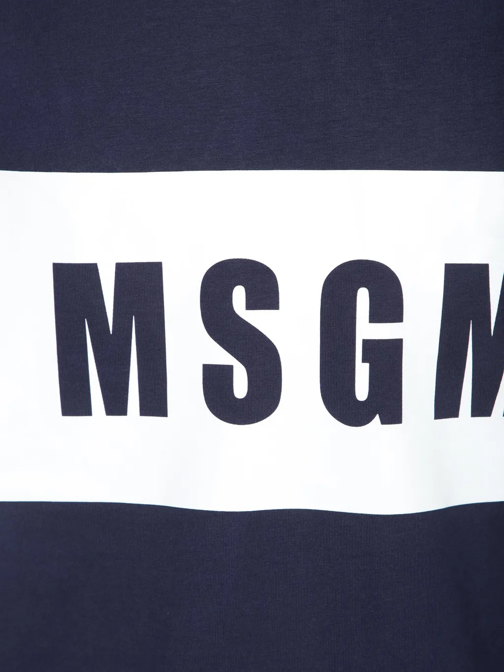 Msgm Logo Printed T-Shirt