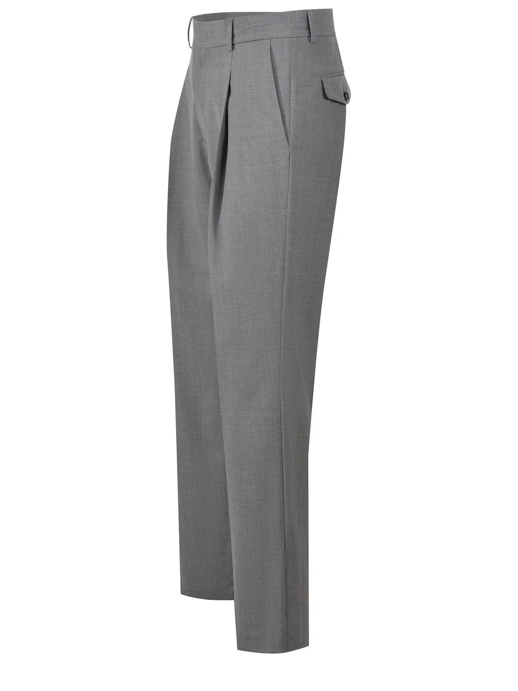 Msgm Mid-Rise Pleated Trousers