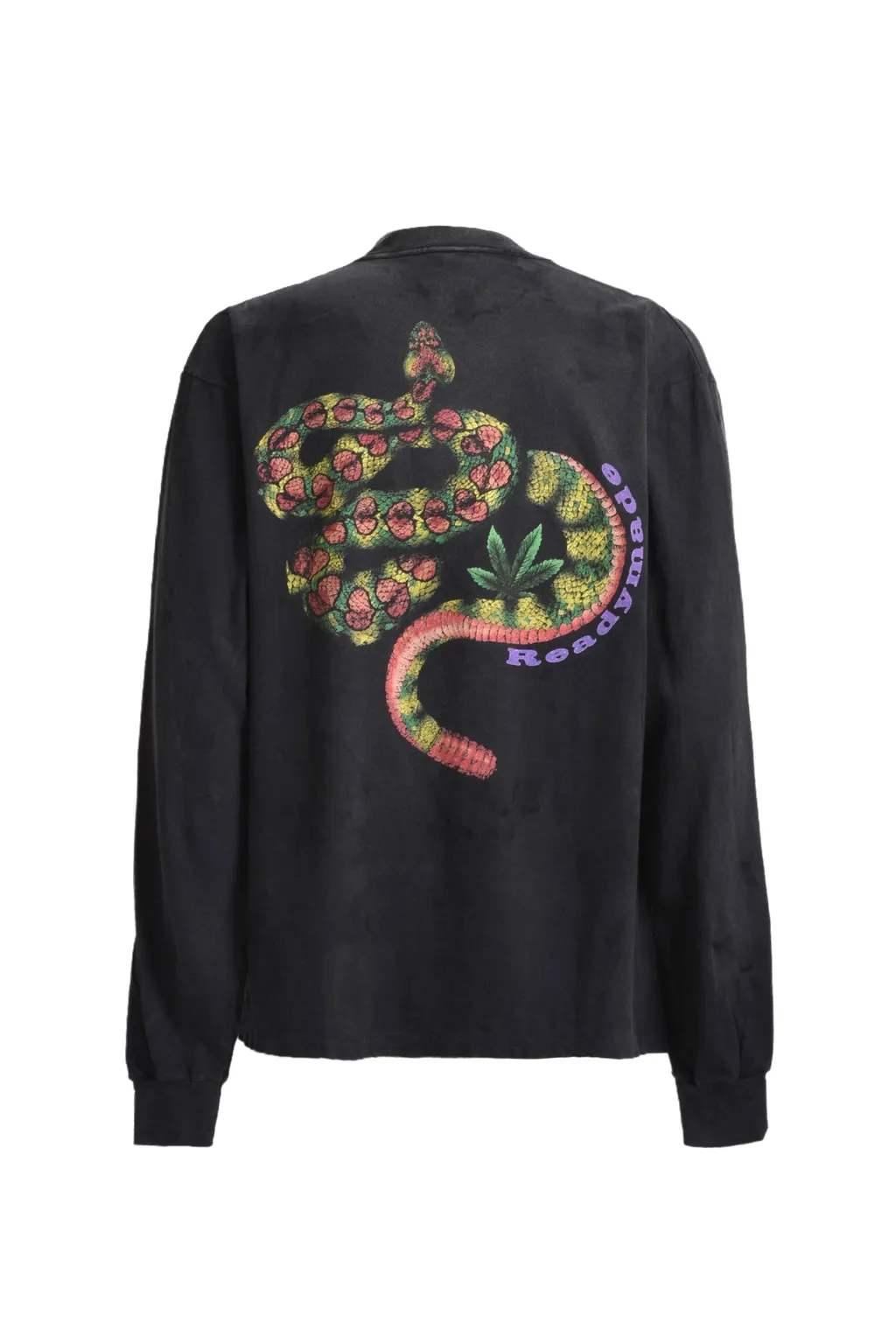 L/S T-Shirt Snake / Black